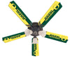 OREGON CEILING FAN - 52'' GREEN/GOLD - OREFAN100-52