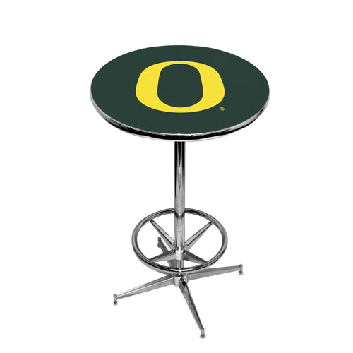 OREGON CHROME FOOT RING PUB TABLE GREEN - OREPTR121