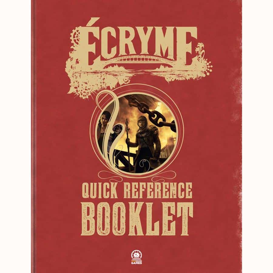 Open Sesame Games -  Ecryme (Rpg): Quick Reference Booklet