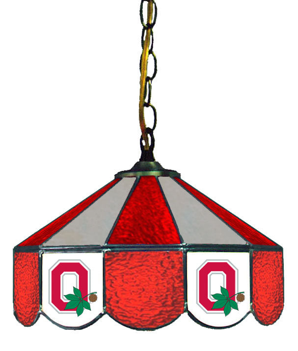 OHIO STATE 14'' SWAG HANGING LAMP - OSU-140SW