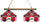 OHIO STATE 2-LIGHT EXECUTIVE GAME TABLE LIGHT - OSU-280EXGLN