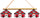 OHIO STATE 3-LIGHT EXECUTIVE GAME TABLE LIGHT - OSU-380EXGLN