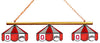 OHIO STATE 3-LIGHT GAME TABLE LIGHT - OSU-380GLN
