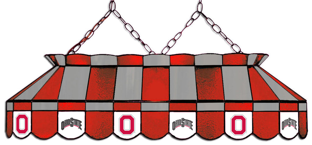 OHIO STATE 40'' FULL-SIZE POOL TABLE LAMP - OSU-4112PTN