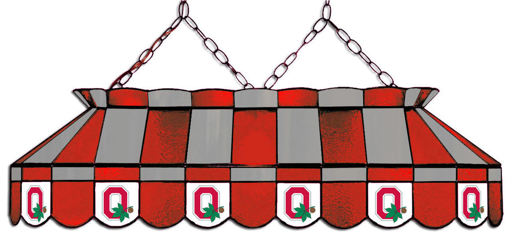 OHIO STATE 40'' FULL-SIZE POOL TABLE LAMP - OSU-4112PT