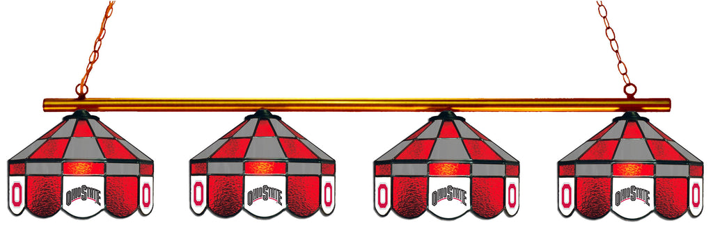 OHIO STATE 4-LIGHT EXECUTIVE GAME TABLE LIGHT - OSU-480EXGLN
