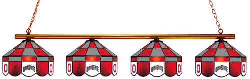 OHIO STATE 4-LIGHT EXECUTIVE GAME TABLE LIGHT - OSU-480EXGLN