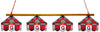 OHIO STATE 4-LIGHT EXECUTIVE GAME TABLE LIGHT - OSU-480EXGL