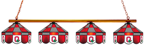 OHIO STATE 4-LIGHT EXECUTIVE GAME TABLE LIGHT - OSU-480EXGL