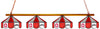 OHIO STATE 4-LIGHT GAME TABLE LIGHT - OSU-480GLN