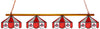 OHIO STATE 4-LIGHT GAME TABLE LIGHT - OSU-480GLA