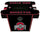 OHIO STATE ARCADE CONSOLE TABLE GAME BLACK - OSUAGC100