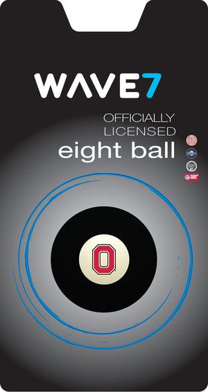 OHIO STATE EIGHT BALL BLACK - OSUBBE500X