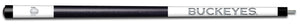 OHIO STATE ENGRAVED BILLIARD CUE WHITE / GRAY - OSUBCE105