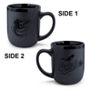 Baltimore Orioles Coffee Mug 17oz Matte Black - Wincraft