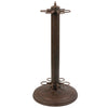24''H POOL CUE HOLDER-OLD BROWN