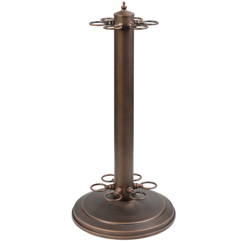 24''H POOL CUE HOLDER-OIL RUBBED BRONZE