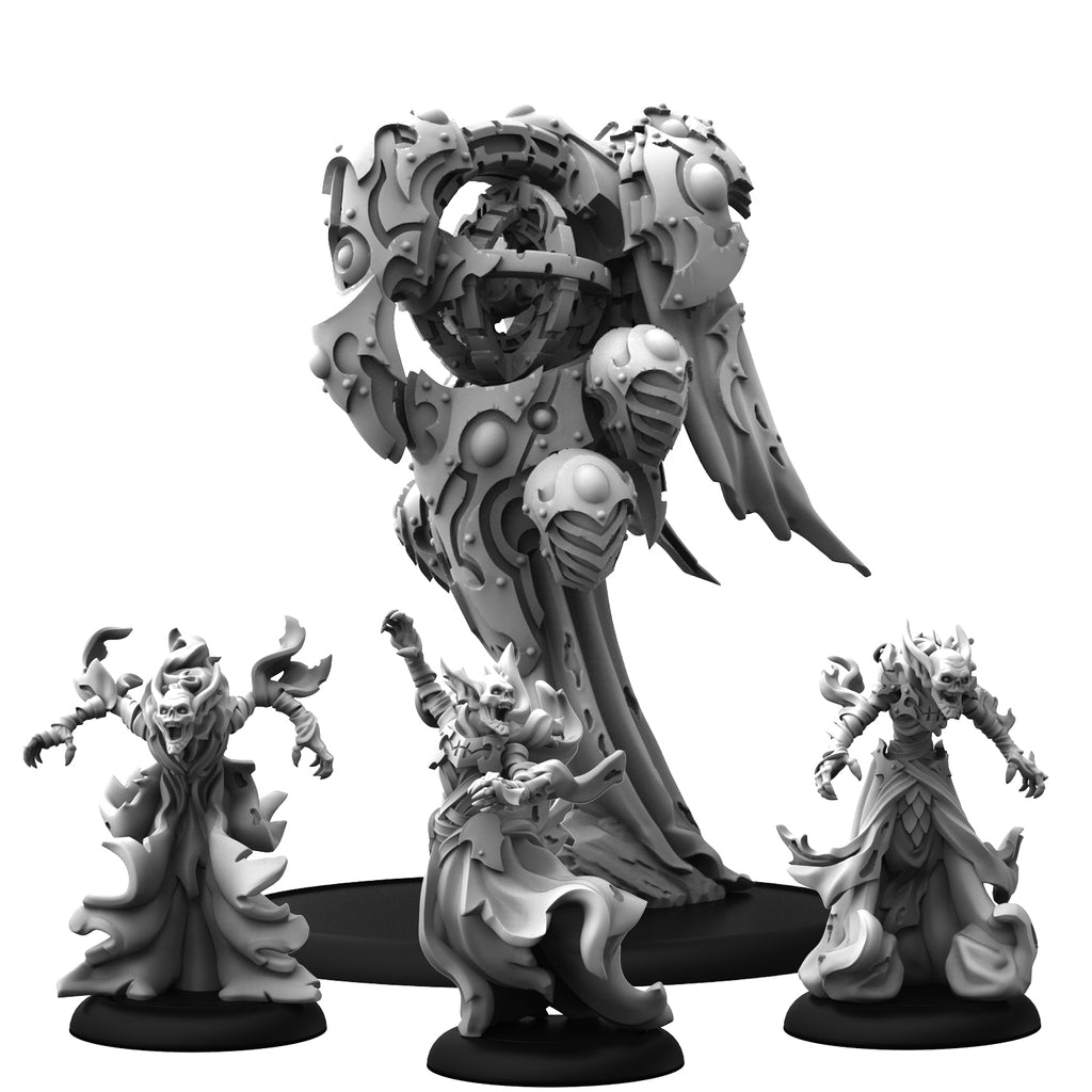 Privateer Press - Warmachine Mkiv: Dusk House Kallyss - Void Engine & Wights