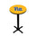 PITTSBURGH PEDESTAL PUB TABLE GOLD - PITPTB417