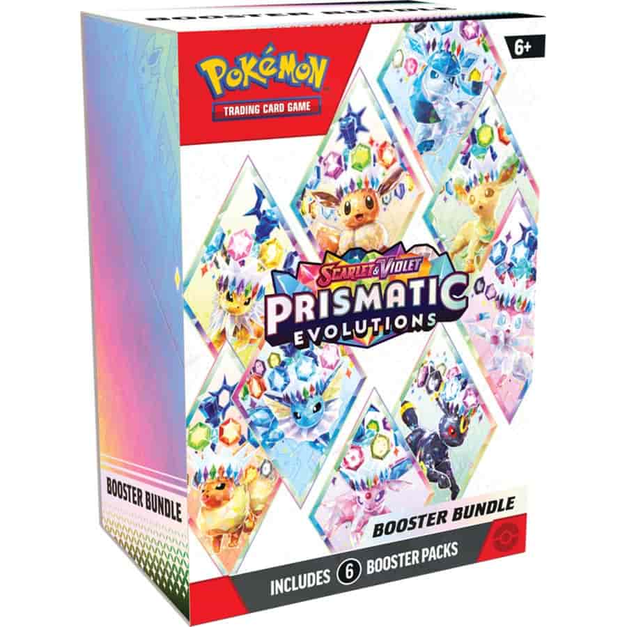 Pokemon Company Int -  Pokemon Tcg: Scarlet And Violet Prismatic Evolutions Booster Bundle (6Ct) Pre-Order