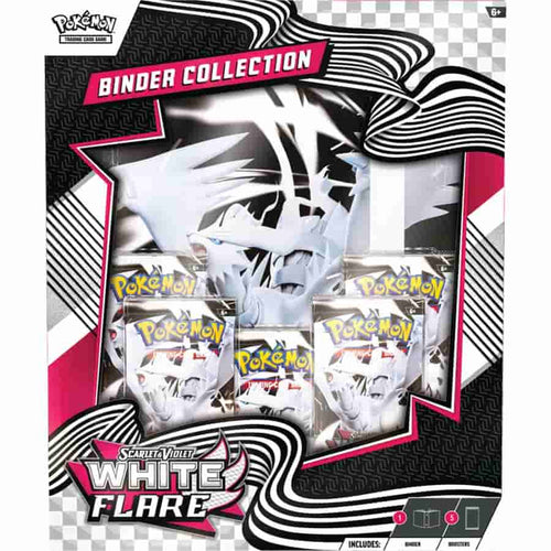 Pokemon Company Int -  Pokemon Tcg: Scarlet And Violet White Flare Binder Collection (6Ct Case)