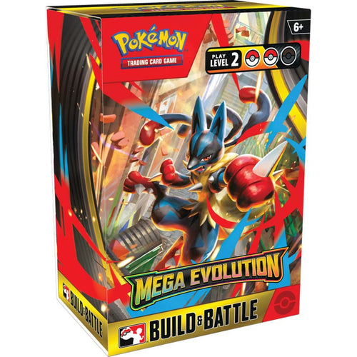 Pokemon Company Int -  Pokemon Tcg: Mega Evolution (Me01) Build And Battle (10Ct Display)
