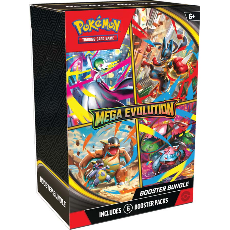 Pokemon Company Int -  Pokemon Tcg: Mega Evolution (Me01) Booster Bundle (6Ct) Pre-Order