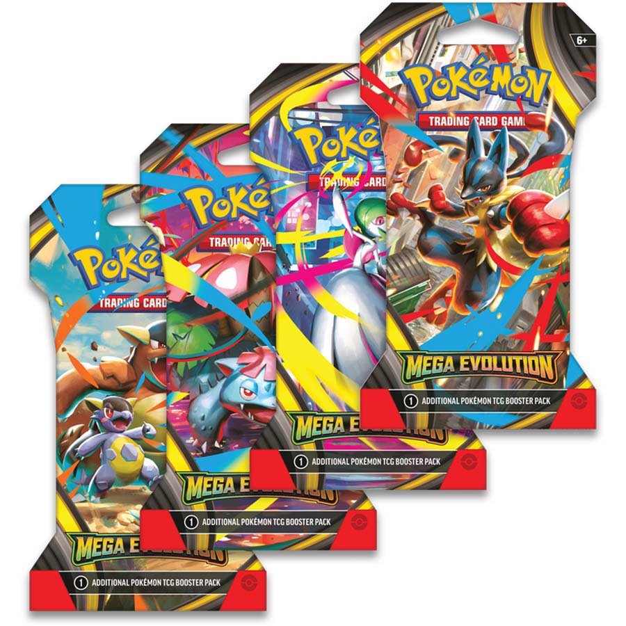 Pokemon Company Int -  Pokemon Tcg: Mega Evolution (Me01) Sleeved Booster Master Carton (144Ct) Pre-Order
