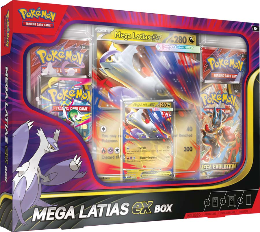 Pokemon Company Int -  Pokemon Tcg: Mega Evolutions: Mega Latias Ex Collection (6Ct Case) Pre-Order