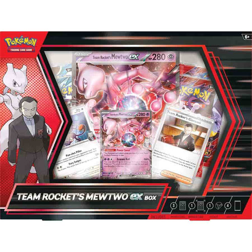Pokemon Company Int -  Pokemon Tcg: Team Rocket's Mewtwo Ex Box (6Ct)