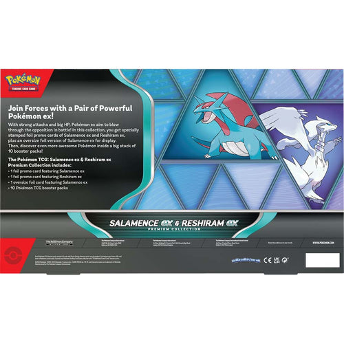Pokemon Company Int -  Pokemon Tcg: Salamence Ex And Reshiram Ex Premium Collection (6Ct Case)