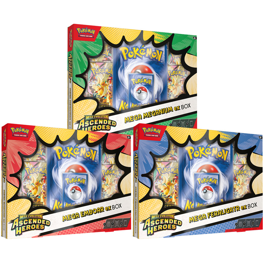 Pokemon Company Int -  Pokemon Tcg: Mega Evolution: Ascended Heroes Ex Box (6Ct)