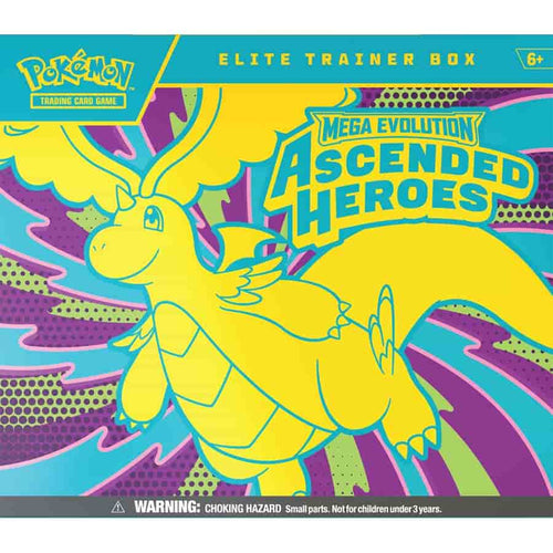 Pokemon Company Int -  Pokemon Tcg: Mega Evolution: Ascended Heroes: Elite Trainer Box Pre-Order