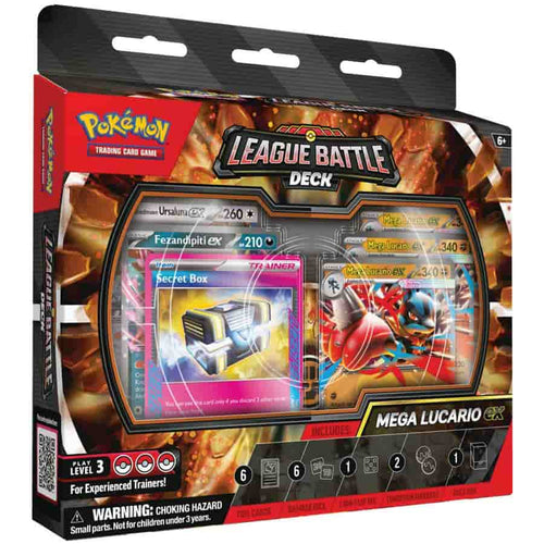 Pokemon Company Int -  Pokemon Tcg: Mega Lucario Ex League Battle Deck (6Ct) Pre-Order