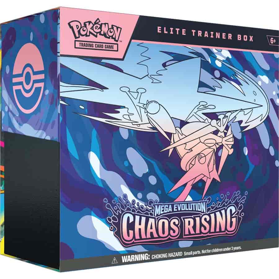 Pokemon Company Int -  Pokemon Tcg: Mega Evolution Chaos Rising (Me04) Elite Trainer Box Pre-Order