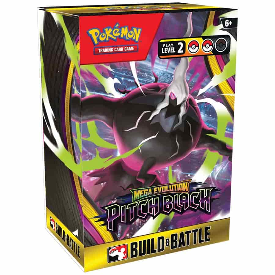 Pokemon Company Int -  Pokemon Tcg: Mega Evolution Pitch Black (Me05) Build And Battle (10Ct Display) Pre-Order