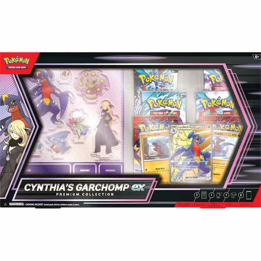 Pokemon Company Int -  Pokemon Tcg: Cynthia's Garchomp Ex Premium Collection (6Ct)