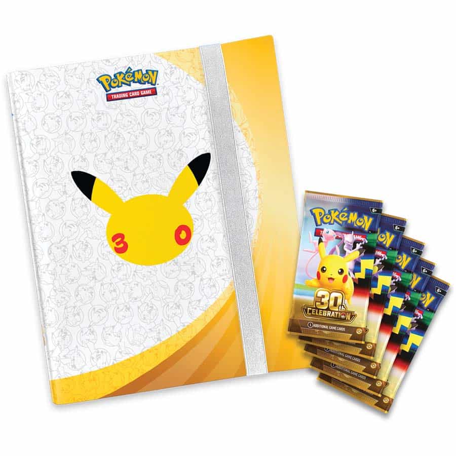 Pokemon Company Int -  Pokemon Tcg: 30Th Celebration Binder Collection (6Ct) Pre-Order