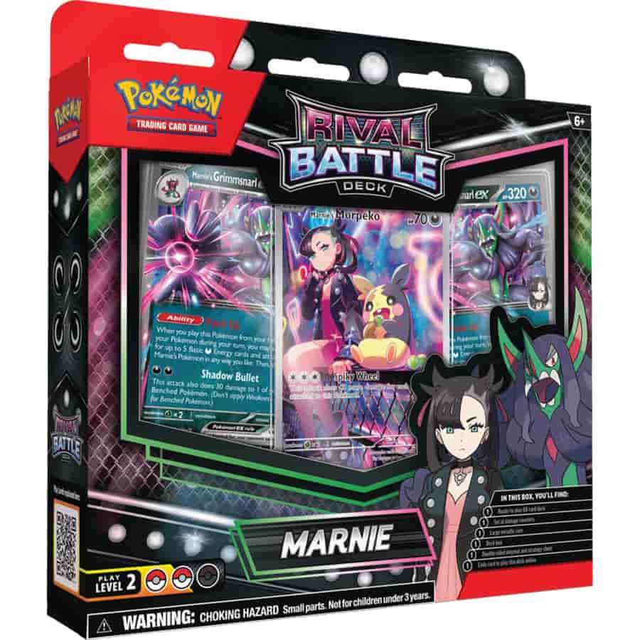 Pokemon Company Int -  Pokemon Tcg: Rival Battle Deck: Marnie And Steven (6Ct Case)