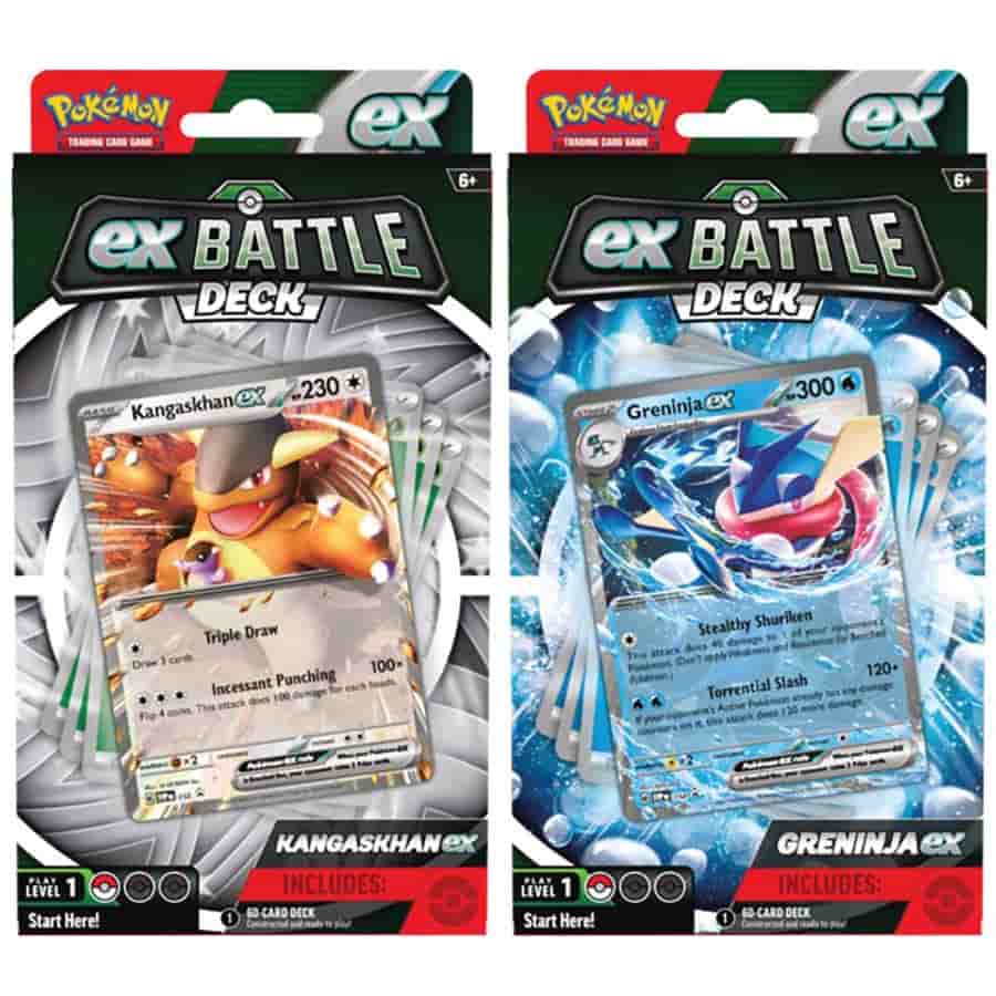 Pokemon Company, Int -  Pokemon Tcg: Battle Decks: Kangaskhan And Greninja Ex (6Ct)