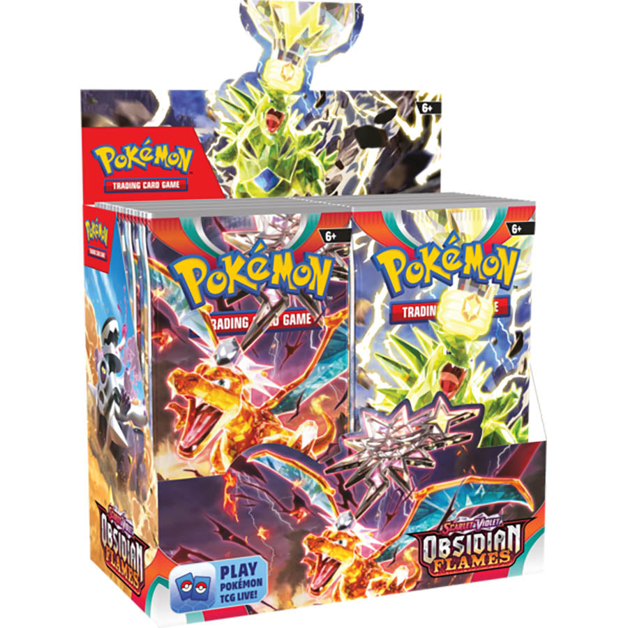 Pokemon Company Int -  Pokemon Tcg: Scarlet And Violet: Obsidian Flames: Booster Display (36Ct)