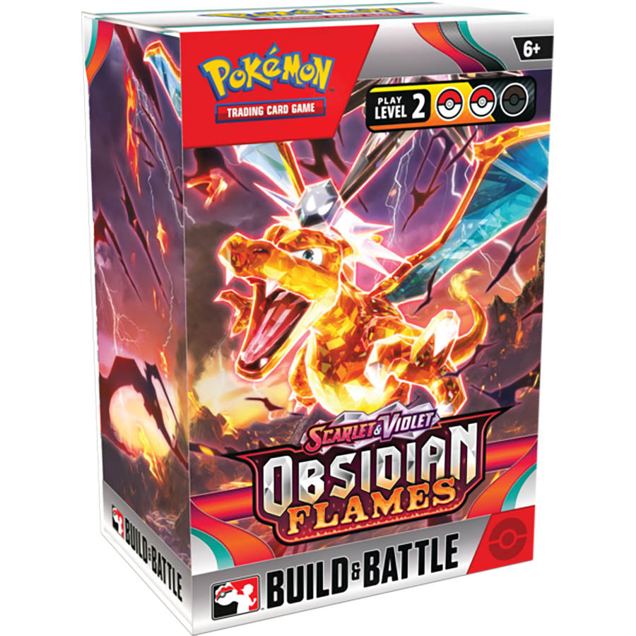 Pokemon Company Int -  Pokemon Tcg: Scarlet And Violet: Obsidian Flames: Build And Battle Box (10Ct)