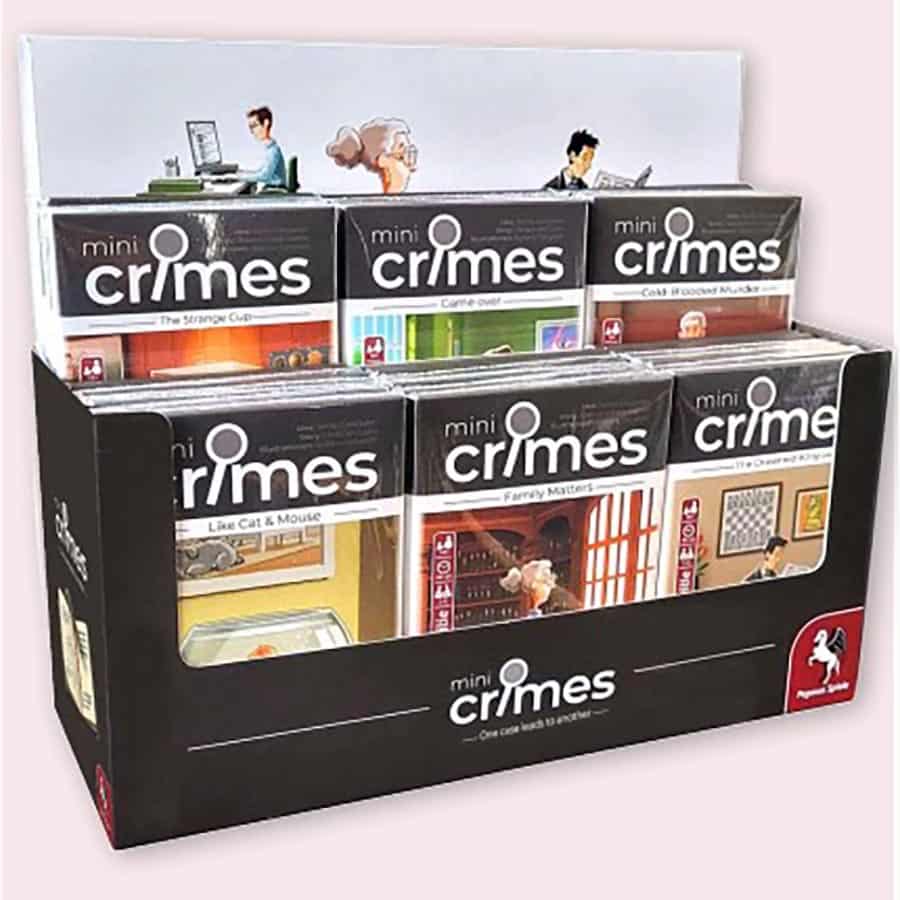 Gate On Games -  Mini Crimes Display (30Ct Assortment)