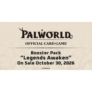 Bushiroad Se-Asia Pte Ltd -  Palworld Official Card Game: Booster: Legends Awaken (12Ct) Pre-Order