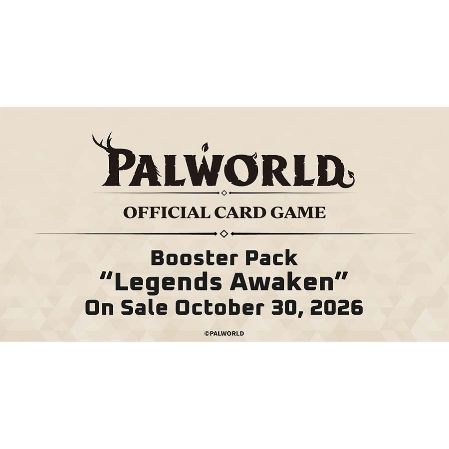Bushiroad Se-Asia Pte Ltd -  Palworld Official Card Game: Booster: Legends Awaken (12Ct) Pre-Order