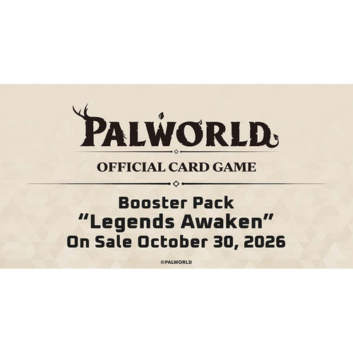 Bushiroad Se-Asia Pte Ltd -  Palworld Official Card Game: Booster: Legends Awaken (12Ct) Pre-Order