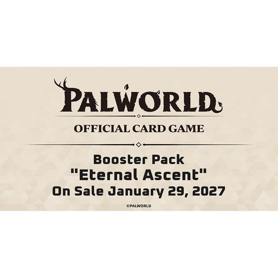 Bushiroad Se-Asia Pte Ltd -  Palworld Official Card Game: Booster: Eternal Ascent (12Ct) Pre-Order