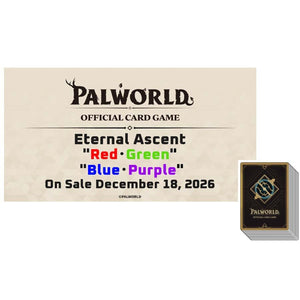 Bushiroad Se-Asia Pte Ltd -  Palworld Official Card Game: Trial Deck: Eternal Ascent: Blue-Purple (6Ct) Pre-Order