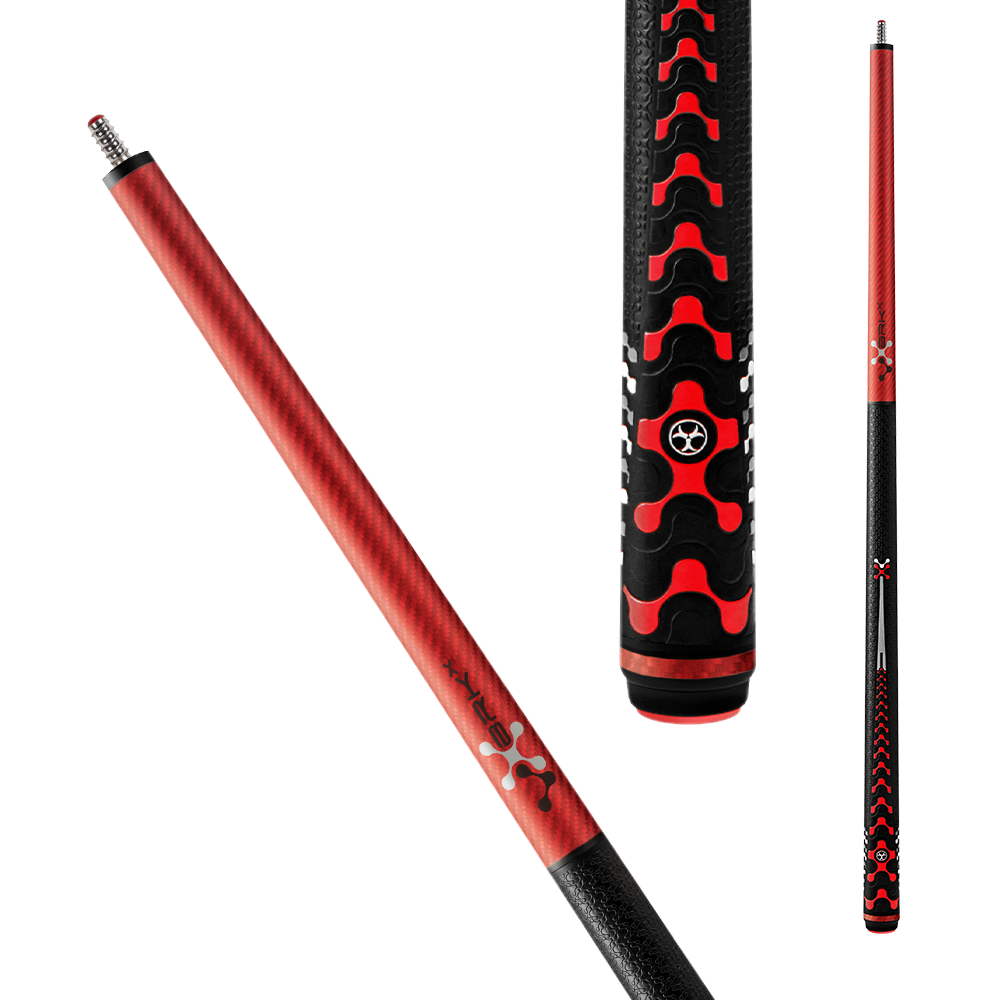 Poison VX5 Break Jump - Red - 19.0 oz Pool Cues