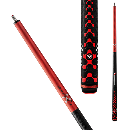 Poison VX5 Break Jump - Red - 19.0 oz Pool Cues